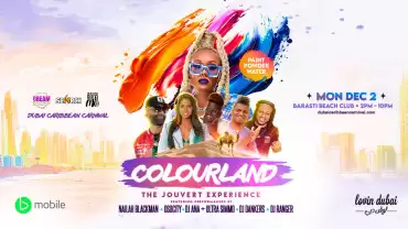 Dubai Caribbean Carnival Presents Colourland Dubai -The Jouvert Experience