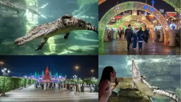 Combo: Global Village + Dubai Crocodile Park