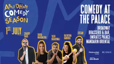 Comedy at the palace in Abu Dhabi