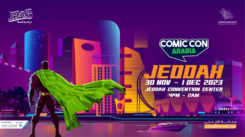 Comic Con Arabia in Jeddah