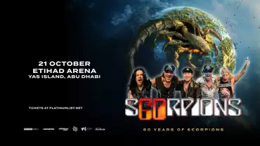 Coming Home — 60 Years of Scorpions tour at Etihad Arena