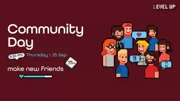 Community day at Level Up in Riyadh
