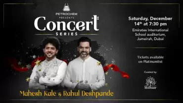 Concert Series Featuring Rahul Deshpande & Mahesh Kale in Dubai