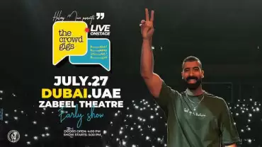 Crowd gigs by Mohamed Helmyat Zabeel Theatre in Dubai