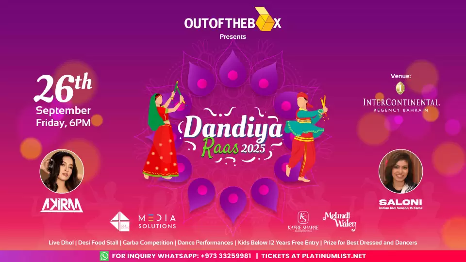 Dandiya Raas 2025 by Out of the Box