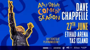 Dave Chappelle at Etihad Arena in Abu Dhabi