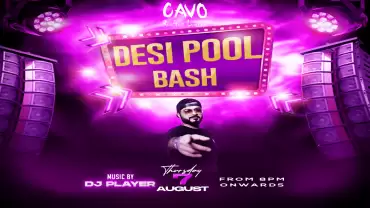 Вечеринка у бассейна Desi в Cavo Rooftop Бахрейн