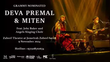 Deva Premal and Miten Live at Zabeel Theatre, Dubai
