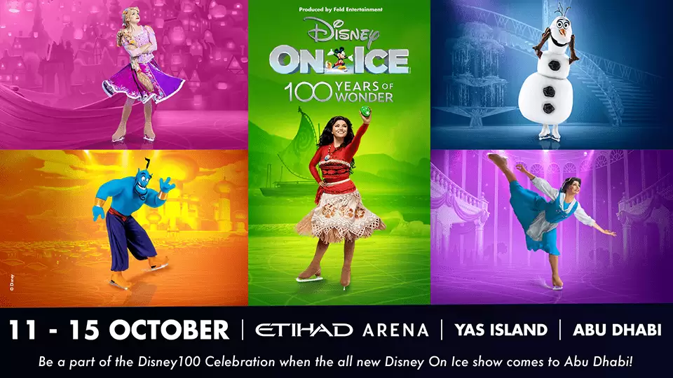 Disney on Ice presents 100 years of Wonder 2023 in Abu Dhabi