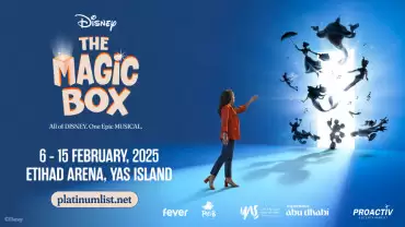Disney The Magic Box at Etihad Arena in Abu Dhabi