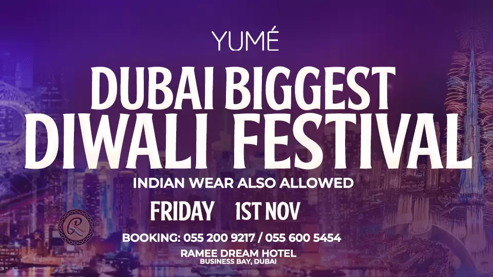 Diwali Festival at Yumé in Dubai