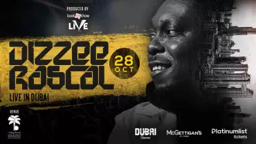 Dizzee Rascal Middle Finger Emirates Golf Club - DubaiThingsToDo