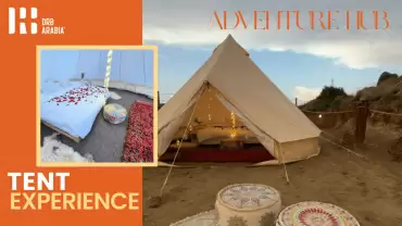 Under the Stars - A Cozy Tent Camping Experience in Al Dalghan Park