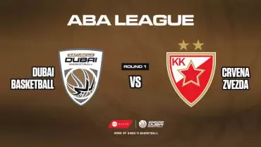 Dubai Basketball vs Crvena Zvezda (Red Star) in Dubai