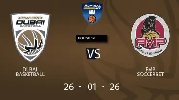 Dubai Basketball vs FMP Soccerbet