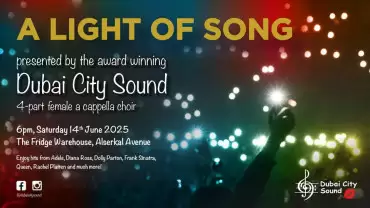Dubai City Sound 'Light of Song' at The Fridge in Dubai