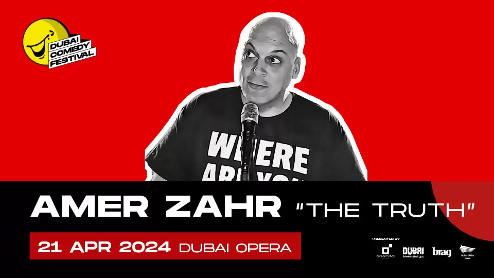 Dubai Comedy Festival presents Amer Zahr - The Truth at Dubai Opera