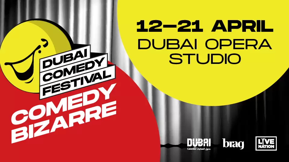 Dubai Comedy Festival presents Comedy Bizarre at Dubai Opera Studio