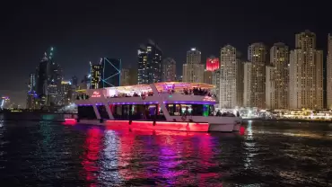 Dubai Marina Dinner Cruise with International Buffet
