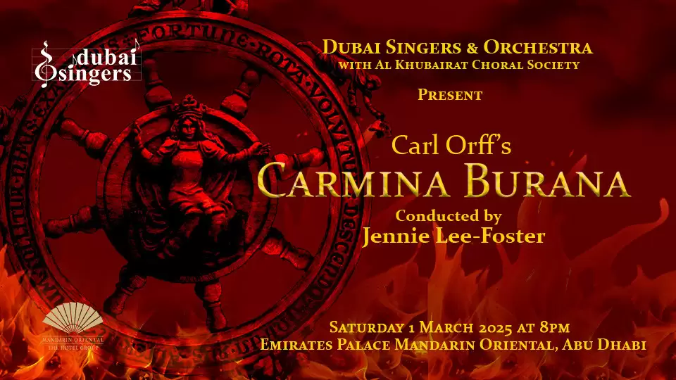 Dubai Singers and Orchestra Present Carl Orff’s Carmina Burana in Abu Dhabi