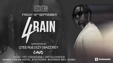 Eden Presents 4Rain Live in Dubai