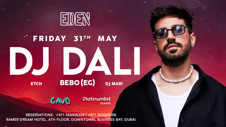 Eden Presents DJ Dali Performing Live at Cavo, Dubai