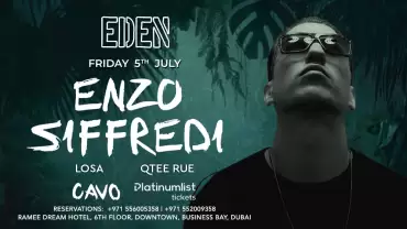Eden Presents Enzo Siffredi Performing Live at Cavo, Dubai