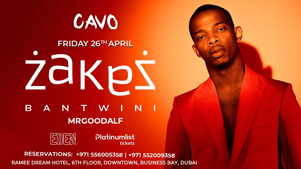 Eden Presents Zakes Bantwini Performing Live at Cavo, Dubai