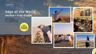 Eid Special: Edge of the World Keshta via Manjour + Free Dinner