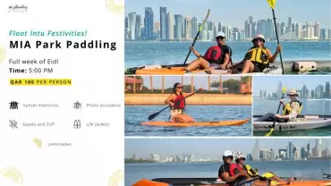 Eid-ventures Paddling at MIA Park