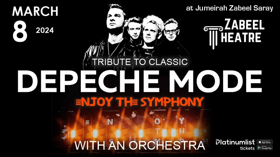 “ENJOY THE SYMPHONY” DEPECHE MODE TOP HITS TRIBUTE SHOW WITH AN ORCHESTRA