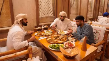 Emirati dining experience at Al Khayma restaurant