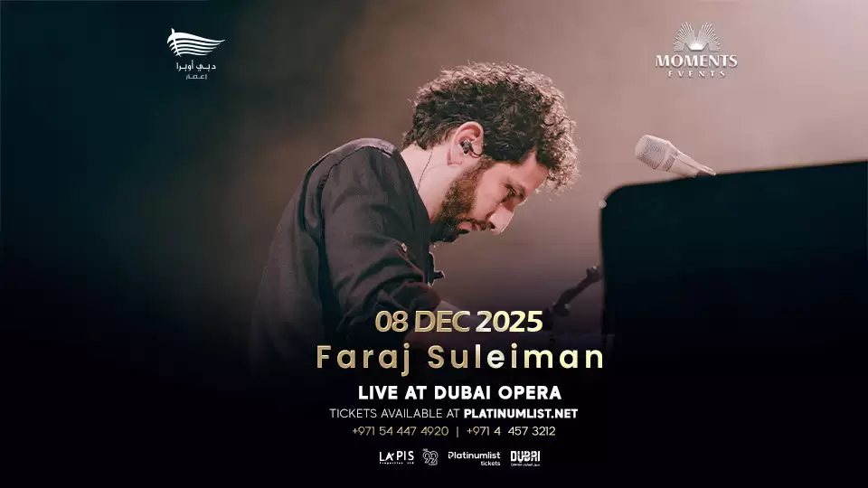 Faraj Suleiman Dubai'de canlı