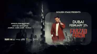 Farzad Farzin Live at Zabeel Theatre in Dubai