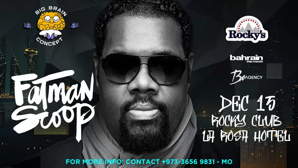 FaTman Scoop – Live at Rocky's Bahrain