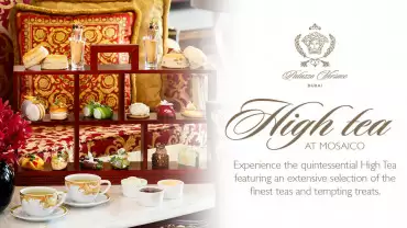 High Tea at Mosaico Lounge | Palazzo Versace Dubai