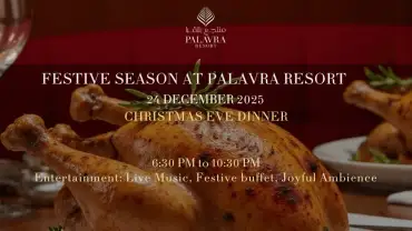 Festive Season, Christmas Eve Dinnner at Palavra Resort, Bahrain