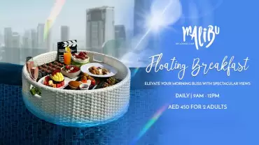 Floating Breakfast at Malibu Sky Lounge & Bar