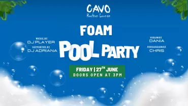 Foam Pool Party at Cavo Rooftop Bahrain