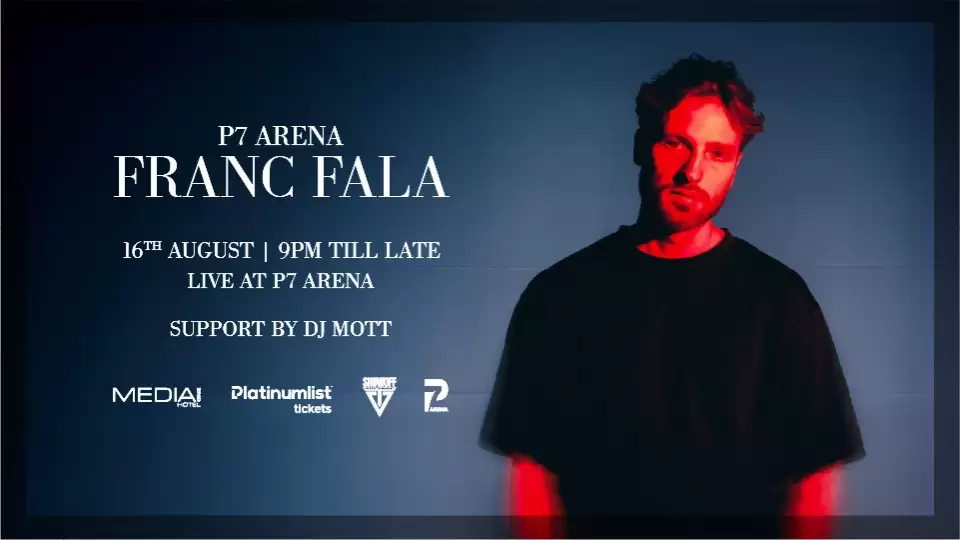 Franc Fala Live at P7 Arena in Dubai