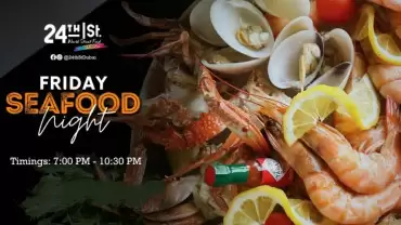 Friday Seafood Night at 24th St. Restaurant