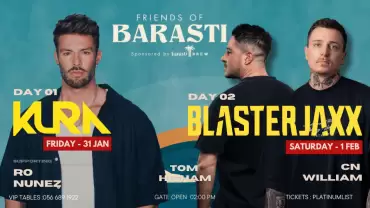 Friends of Barasti Weekend Beach Music Festival in Dubai