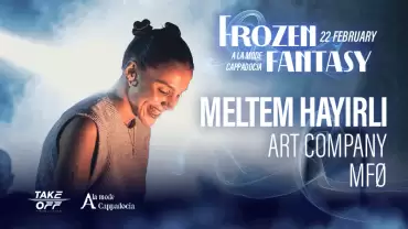 Frozen Fantasy: Meltem Hayırlı in Cappadocia