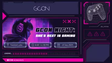 GCON Night: She's Next in Gaming in Riyadh