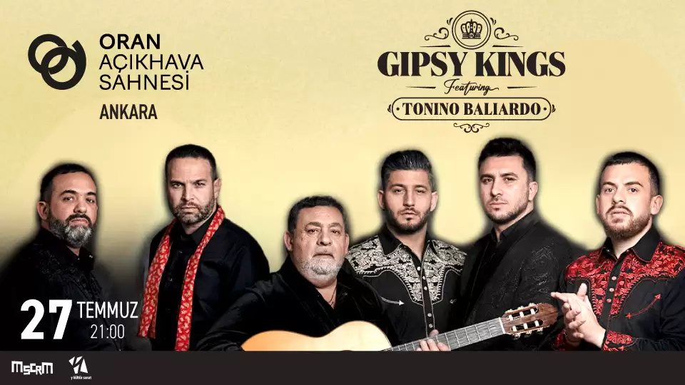 Gipsy Kings feat Tonino Baliardo at Ankara