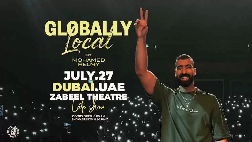 Globally Local by Mohamed Helmy Zabeel Theatre in Dubai