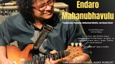 Guitar Prasanna - One Man, One Guitar, Many Worlds, One Evening - Two Concerts in Dubai