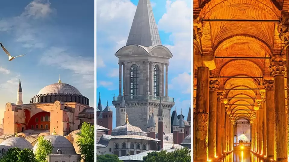 Hagia Sophia, Topkapı Palace & Basilica Cistern: Combo Ticket + Audio Guide