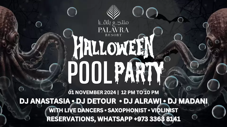 Haunted Halloween Pool Party at Palavra Resort