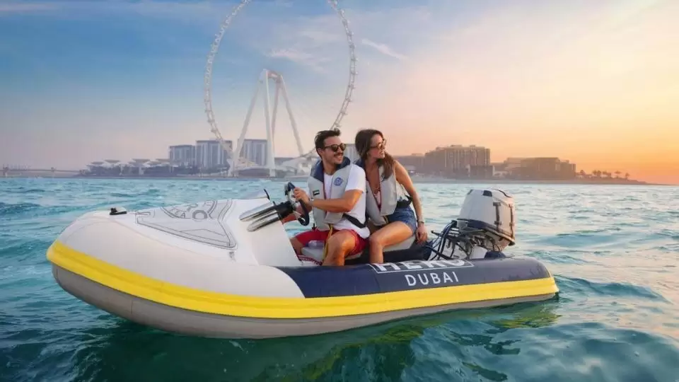 HERO OdySEA Self Drive Dubai Boat Tour - DubaiThingsToDo